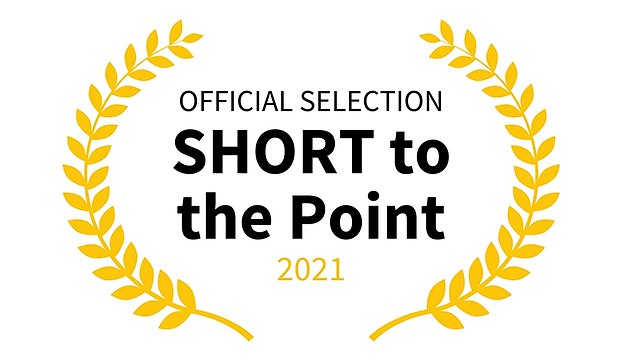 Logo bzw. Plakette der "SHORT to the point official selection"