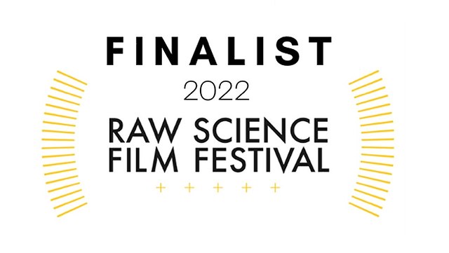Logo bzw. Plakette des "Raw Science Festival".