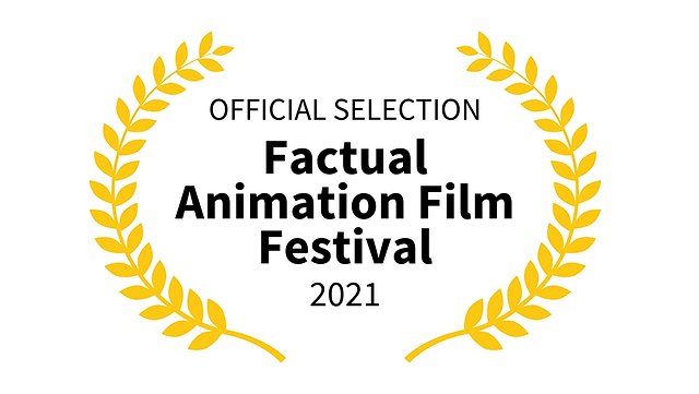 Logo bzw. Plakette des "Factual Animation Film Festival".